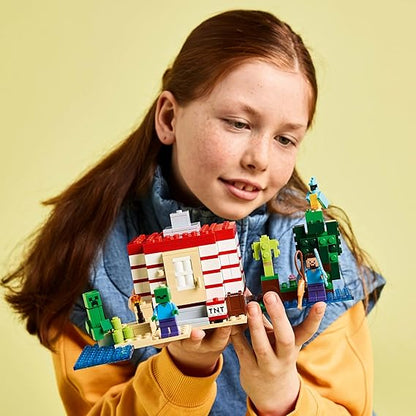 LEGO Minecraft The TNT Jungle House, Video Game 21275