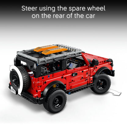 LEGO Technic Ford Bronco SUV Model Car Kit, STEM Building Set 42213