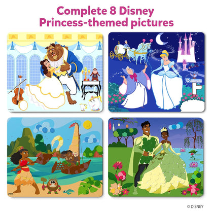 Skillmatics Dot It Sticker Art Activity - Disney Princess, Mess-Free Fun for Kids, 500+ Stickers, Craft Kits, DIY Activity, Travel Toys, Gifts for Boys & Girls Ages 3, 4, 5, 6, 7(PACK OF 5)