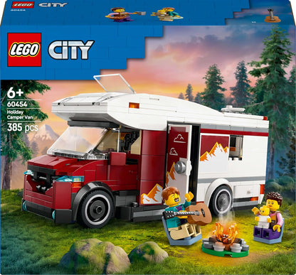 LEGO City Holiday Adventure Camper Van Toy Vehicle Set 60454