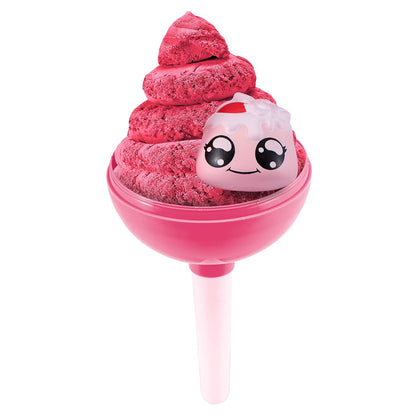 ZURU Oosh Oosh Slime Oosh Cotton Candy Cuties Scented, Squishy, Stretchy Slime With Collectible Cutie Slow Rise Toy