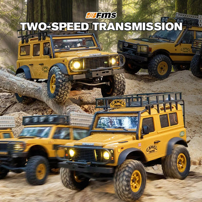 FMS FCX24M 1:24 Land Rover Discovery Camel Trophy Edition RTR RC Crawler