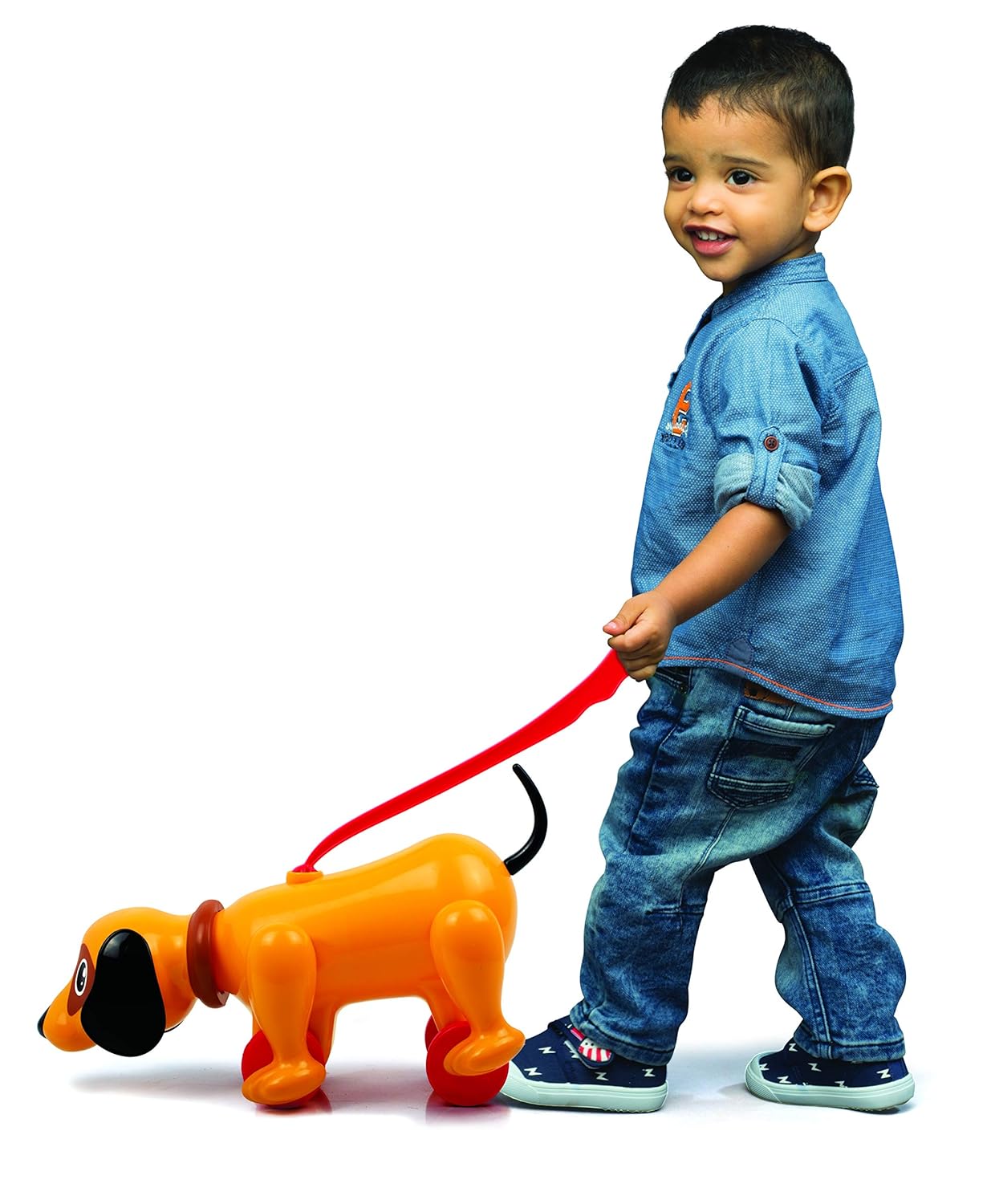 Giggles - Sniffy The Dog , Pull along toy (PACK 0F 6)