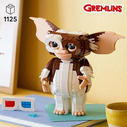 LEGO Ideas Gremlins: Gizmo Posable Figure, Fantasy Gift 21361