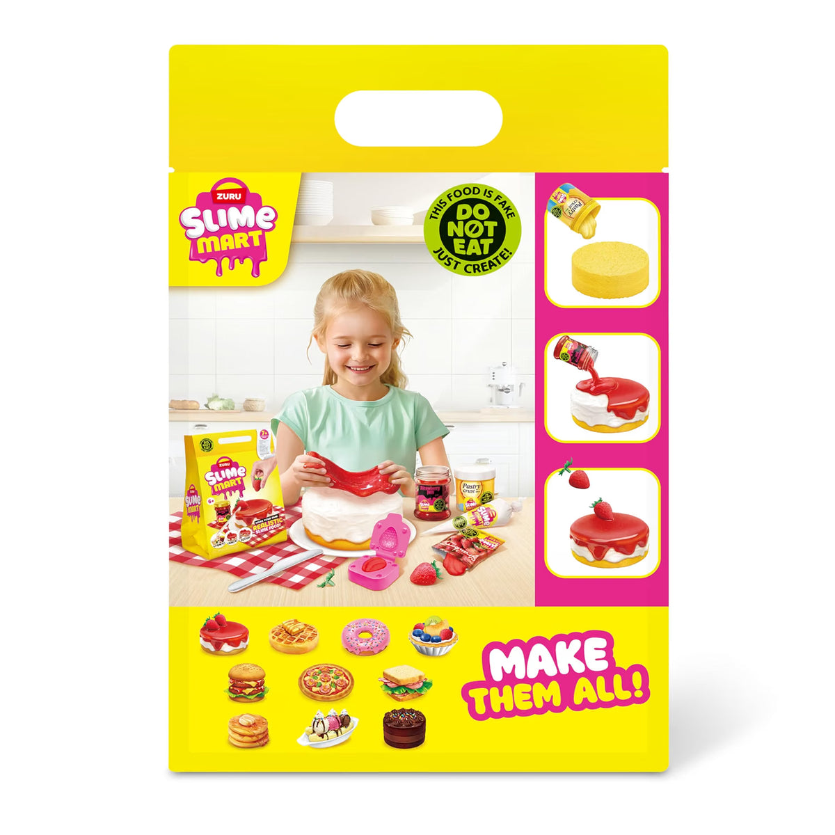 Slime Mart Small Bag by ZURU | DIY Food-Themed Slime Kit for Kids & Kidults