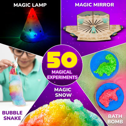 Smartivity Magic Science Kit for Kids Ages 4-6-8 Years | Birthday Gifts for Boys & Girls | 50+ Amazing Science Experiments I Educational Toy for Kids Age 4,5,6,7,8 Year Old(PACK OF 6)