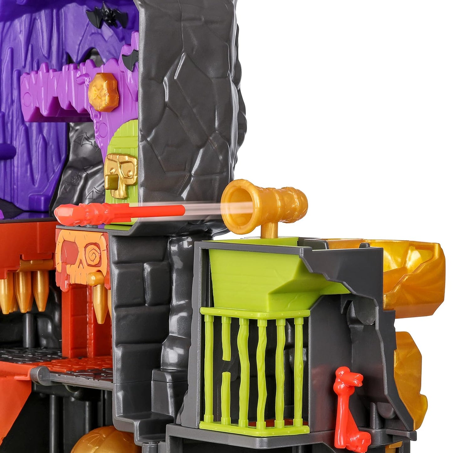 TREASURE X Lost Lands Skull Island - Skull Temple Mega Playset, 40 Adventure Levels, 4 Mini Action Figures, Overcome the Traps and Discover the Treasure...