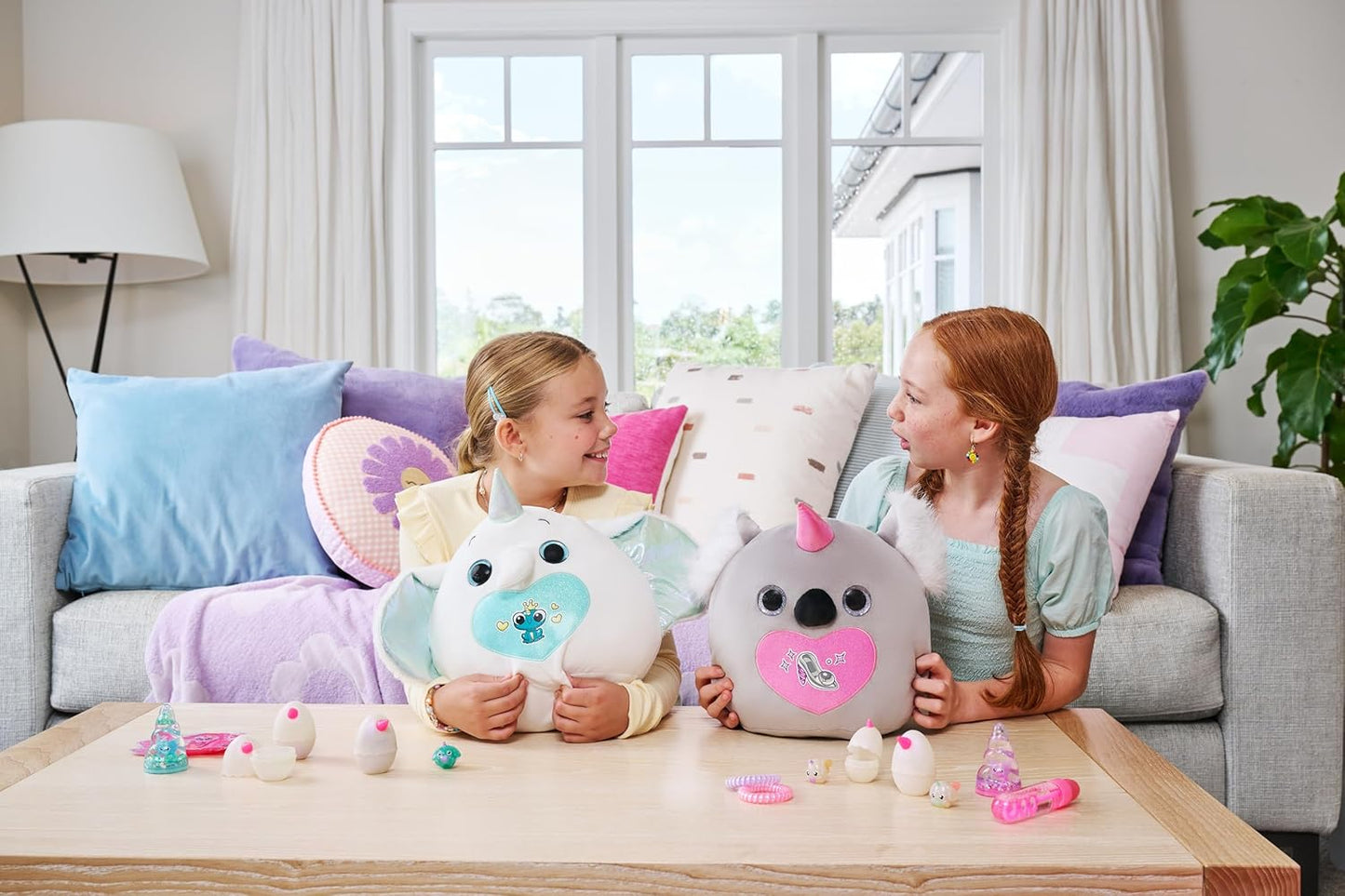 Eggzania Fairy Mania (Koala) by ZURU, Plush Toy, Collectible Plush, Surprise Eggs, Wearable Accessories, Slime, Toys for Girls