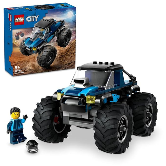 LEGO City Blue Monster Truck Off-Road Toy  60402