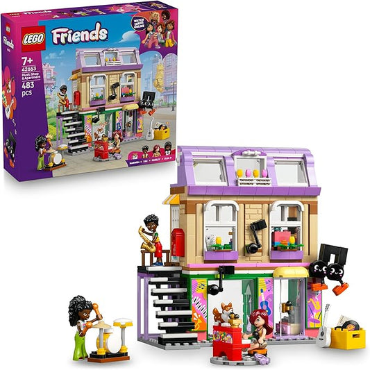 LEGO® Friends Music Store & Apartment 42653