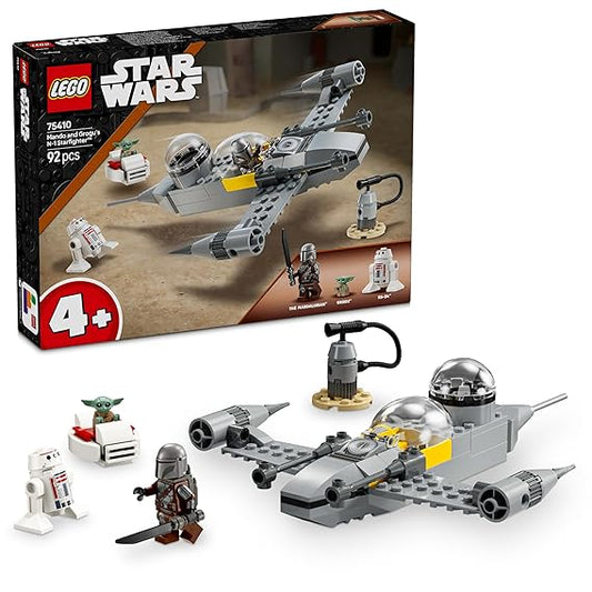 LEGO Star Wars Mando and Grogu’s N-1 Starfighter 75410