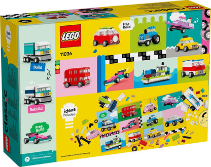 LEGO Classic 11036 Creative Vehicles Building Bricks Set