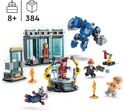 LEGO Marvel Iron Man’s Laboratory: Hall of Armour 76315