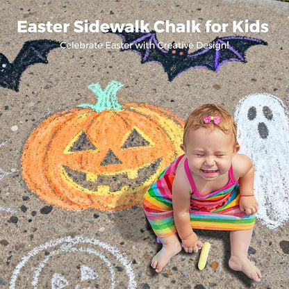 Jarmelo Rainbow Wow Sidewalk Chalk-36 Colors