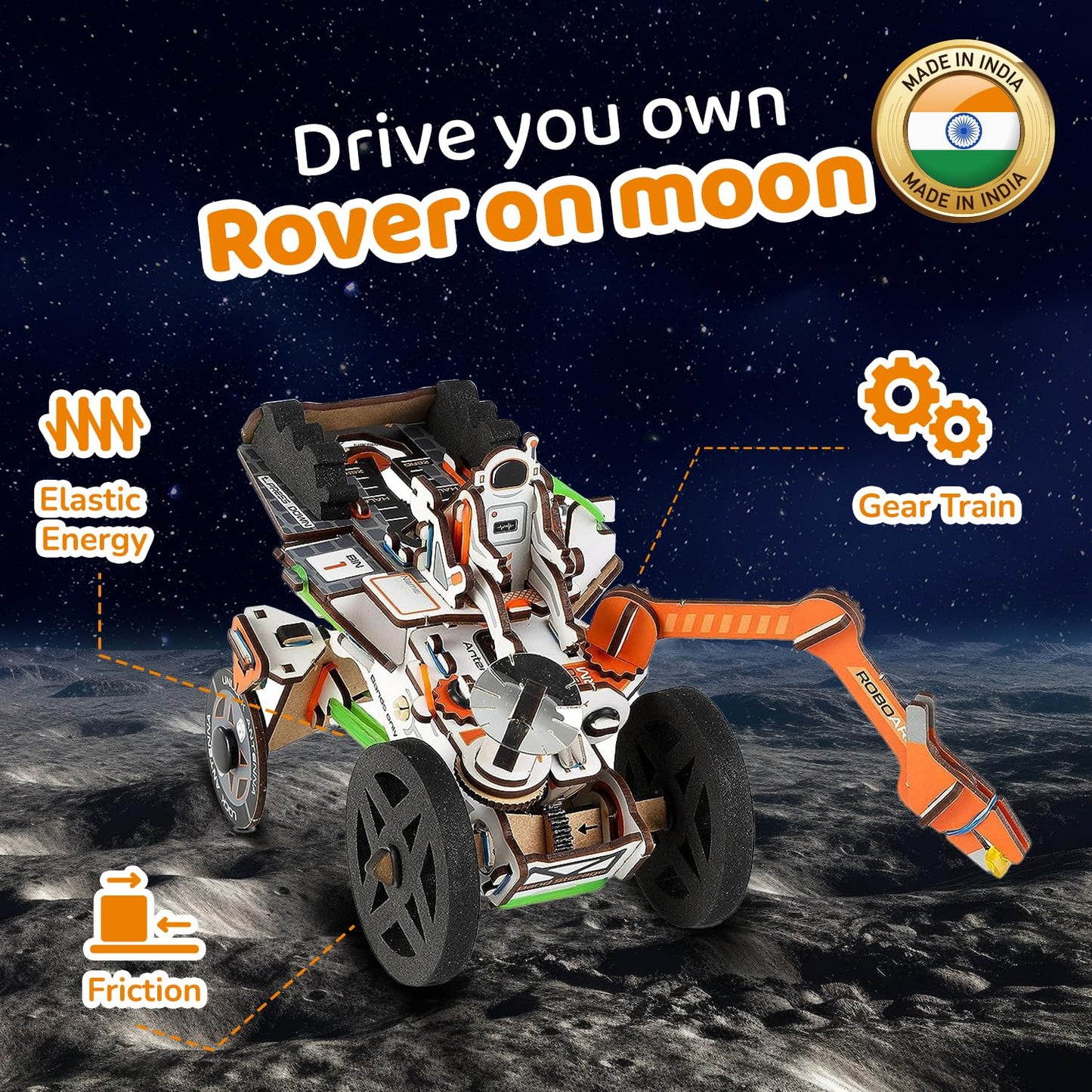 Smartivity Mars Mission Rover(Mangal Yaan) STEM DIY Kit for Kids 6-14 Years Old | Educational & Construction-Based Activity Game | Birthday Gifts for...(PACK OF 6)