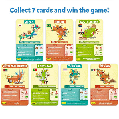 Skillmatics Guess in 10 Countries of the World, Perfect for Boys, Girls, Kids & Families Who Love Card Games, Educational Toys, Board Games, Trivia, Gifts for Ages 8, 9, 10 & Up(PACK OF 5)