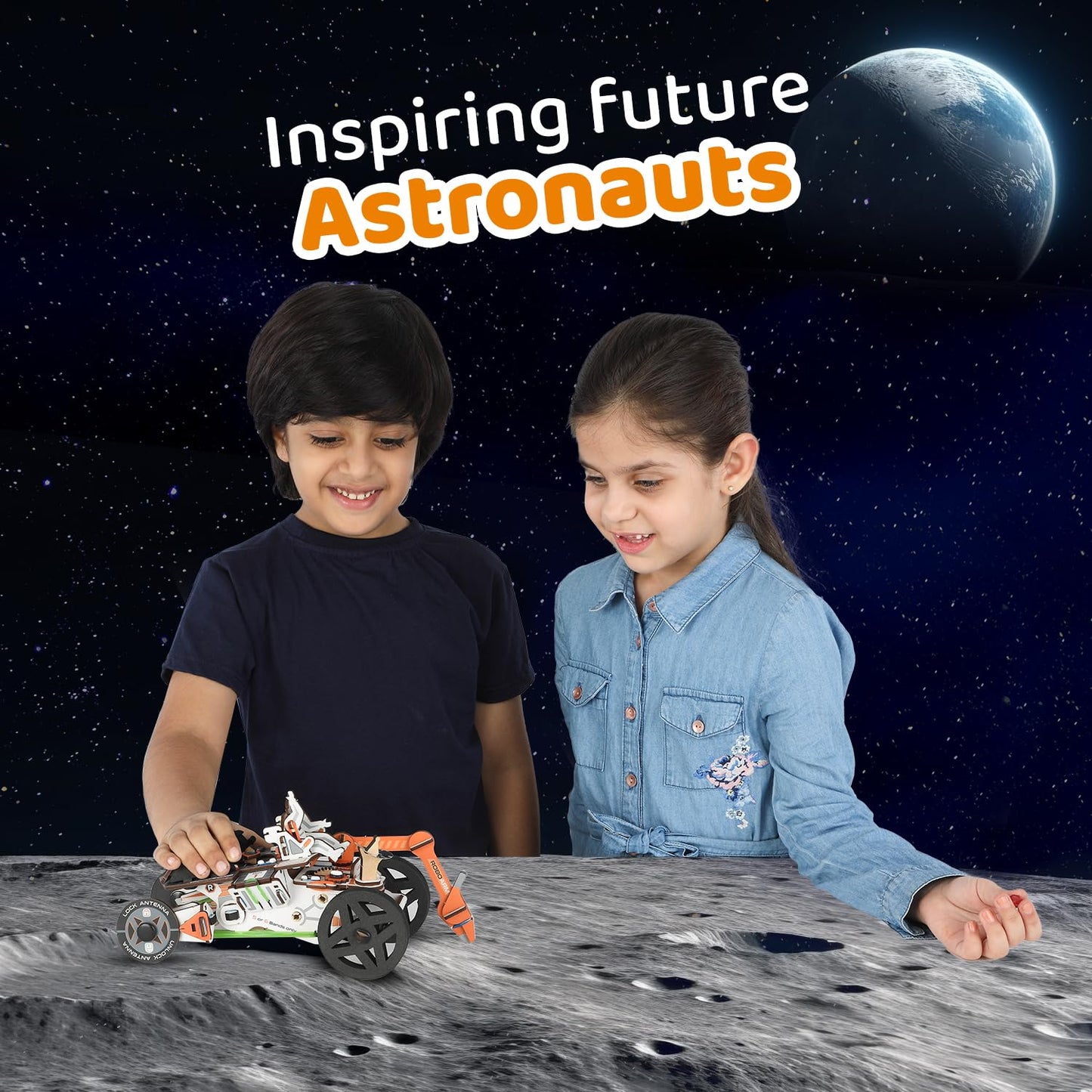 Smartivity Mars Mission Rover(Mangal Yaan) STEM DIY Kit for Kids 6-14 Years Old | Educational & Construction-Based Activity Game | Birthday Gifts for...(PACK OF 6)