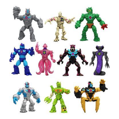 MRBEAST LAB Hybrids Single Pack, Mix & Match Millions of Combinations to Create The Ultimate Beast and Reveal Individual Beast Parts to Create 1 of 10 4" Hybrid Figures, 30+ to Collect