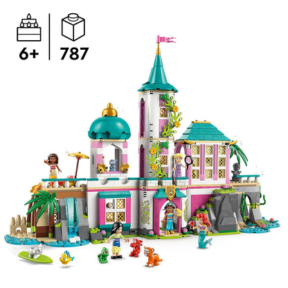LEGO Disney 43267 Princess Castle & Horse Carriage Building Set