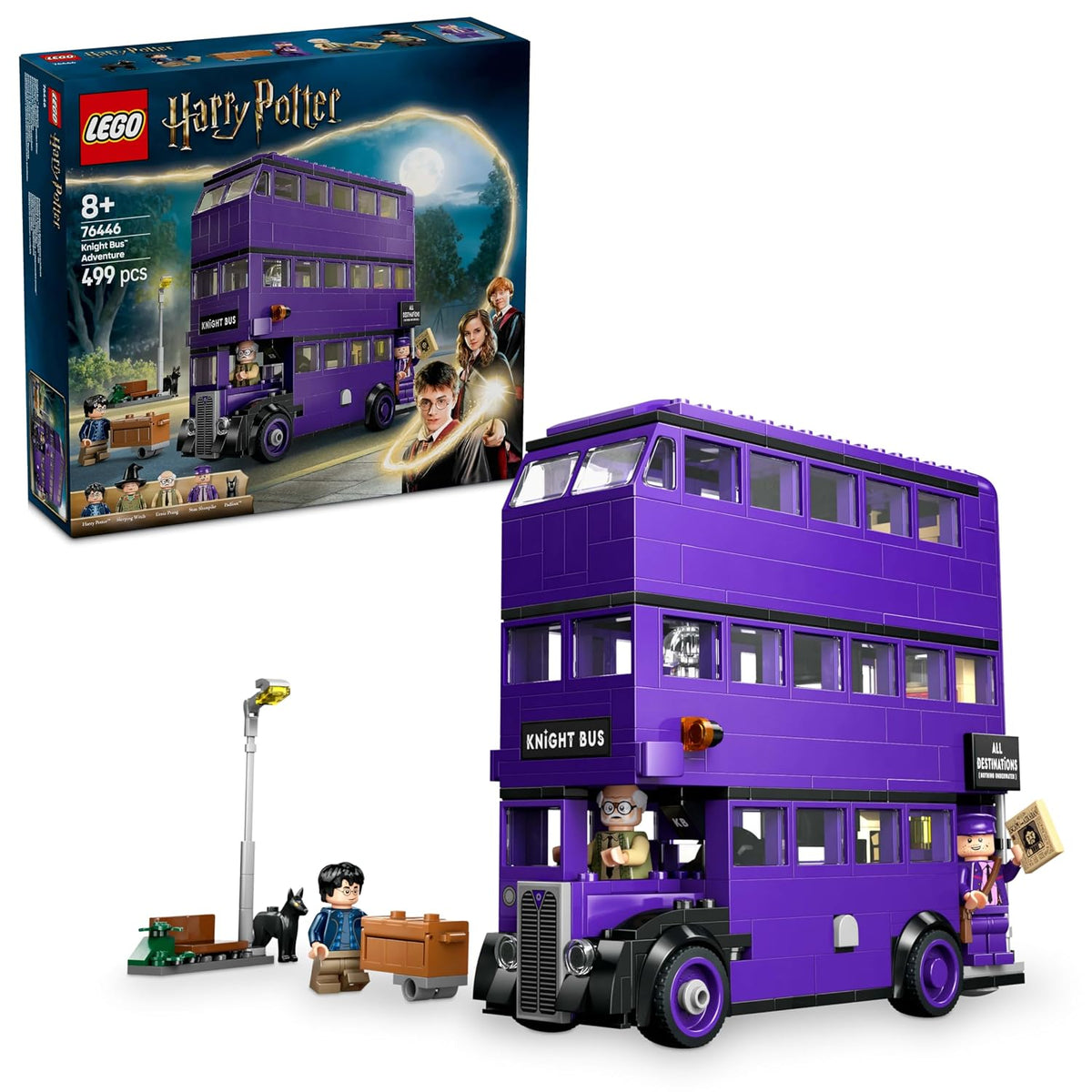 LEGO Harry Potter 76446 Flying Ford Anglia at the Whomping Willow