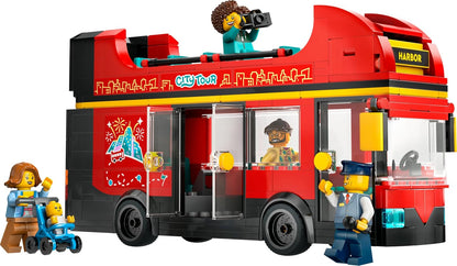LEGO City 60407 Double-Decker Sightseeing Bus Building Set