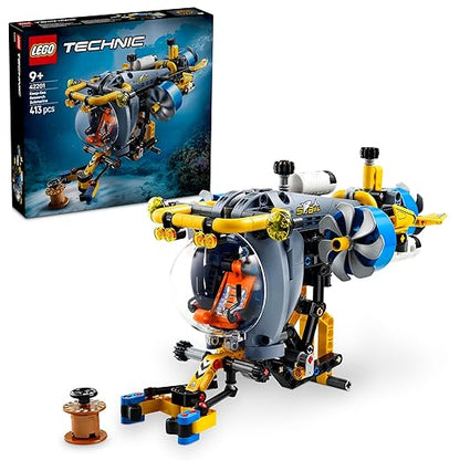 LEGO Technic Deep-Sea Research Submarine Toy Set 42201