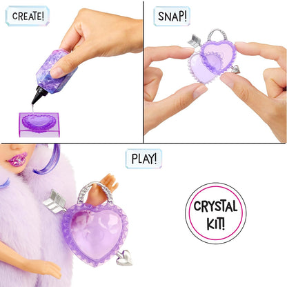 Rainbow High Creative Crystals Fashion Doll with DIY Crystal Accessory Activity