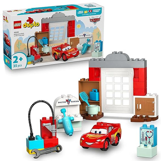 LEGO DUPLO│Disney and Pixar Cars McQueen’s Visit to Doc’s Garage 10456