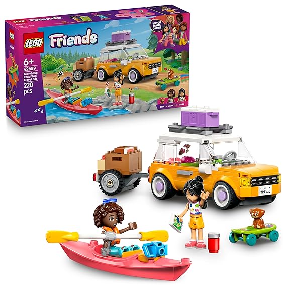 LEGO Friends Friendship Road-Trip Travel Car Building Set 42659