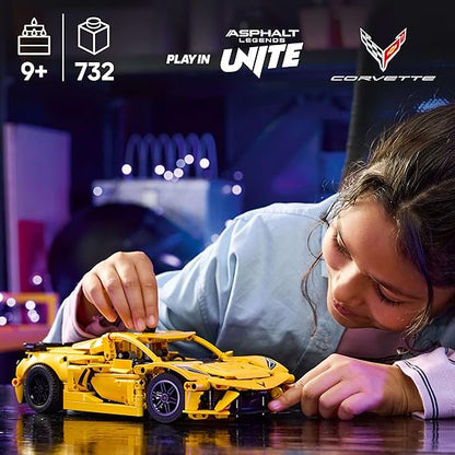 LEGO Technic Chevrolet Corvette Stingray Car Model Kit Vehicle Toy 42205