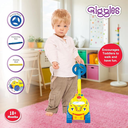 Giggles Walk N Drive Truck, Fun & Development Toy for Babies, Encourage Walking in Infants (PACK OF 4)