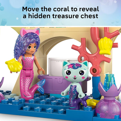 LEGO Gabby’s Dollhouse Mermaid Gabby’s Aquarium Adventure Building Blocks