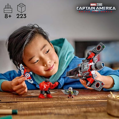 LEGO Captain America vs. Red Hulk Battle 76292