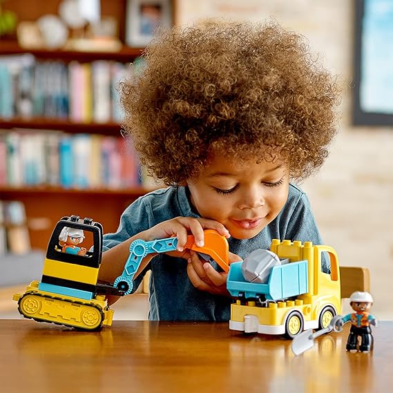 Lego DUPLO Construction Truck & Tracked Excavator 10931
