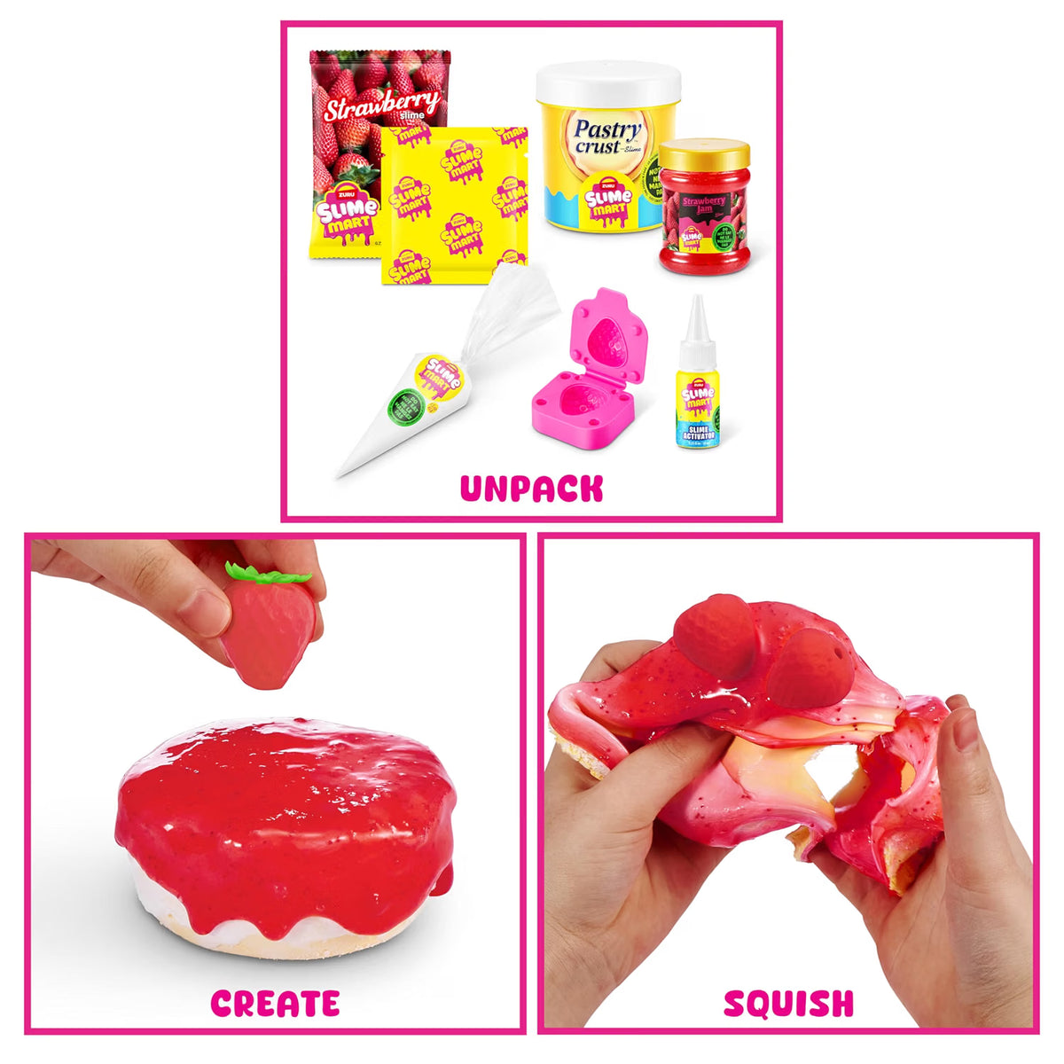 Slime Mart Small Bag by ZURU | DIY Food-Themed Slime Kit for Kids & Kidults