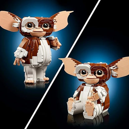 LEGO Ideas Gremlins: Gizmo Posable Figure, Fantasy Gift 21361