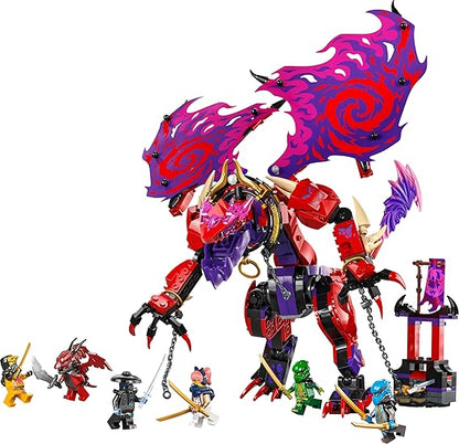 LEGO NINJAGO Thunderfang Dragon of Chaos Ninja Toy Set 71832
