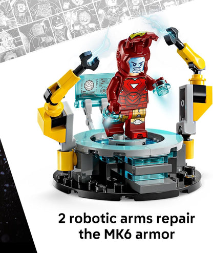 LEGO Marvel Iron Man’s Laboratory: Hall of Armor Building