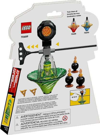 LEGO NINJAGO 70689 Lloyd’s Spinjitzu Ninja Training Spinner Set, 32 Pieces, 6+
