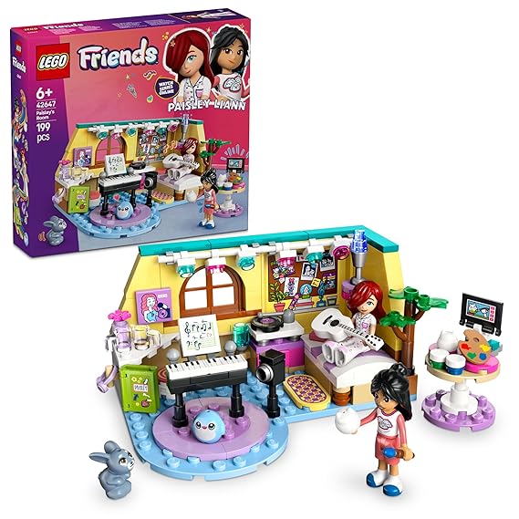 LEGO Friends Paisley’s Room Pretend Play Bedroom  42647