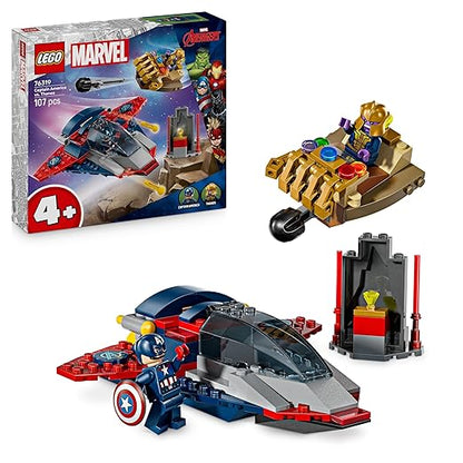 LEGO Marvel Captain America vs. Thanos with 2 Minifigures 76319