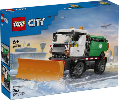 LEGO City Snowplow Truck Toy Vehicle 60490