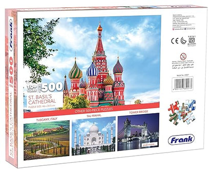 Frank St. Basil's Cathedral 500 Piece Jigsaw Puzzle