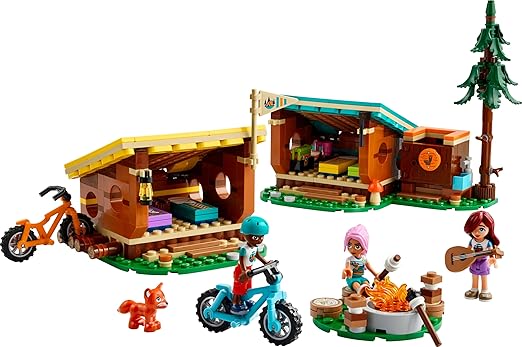 LEGO Friends Adventure Camp Cosy Cabins Camping Toy 42624
