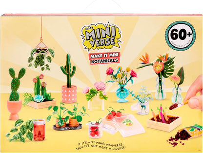 MGA's Miniverse Botanicals Collectibles, Mystery Blind Packaging, DIY Crafts, Resin Play, Mini Plants & Bouquets, Garden Themed Collectibles, 8+