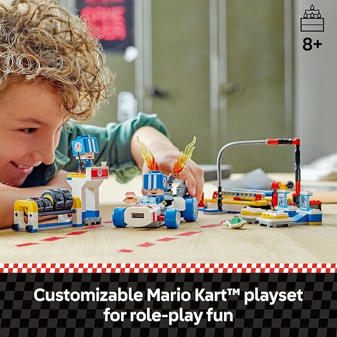 LEGO Super Mario: Mario Kart – Toad’s Garage Toy 72035