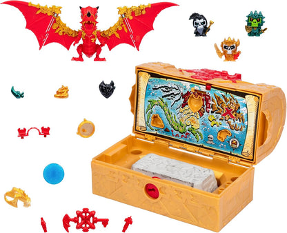 Treasure X Lost Lands Dragon's Realm Mystery Treasure Chest | unlock the chest & reveal 25+ surprises!