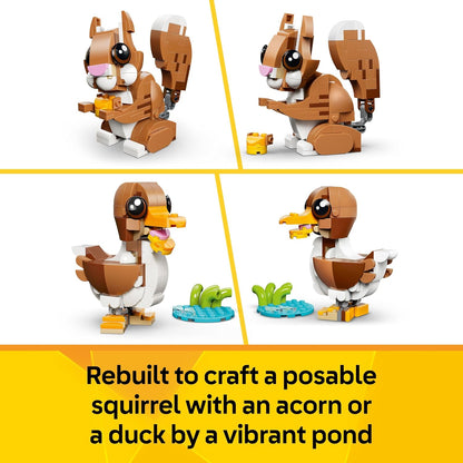 LEGO Creator 3in1 Cute Animals: Playful Puppy Dog Toy  31382