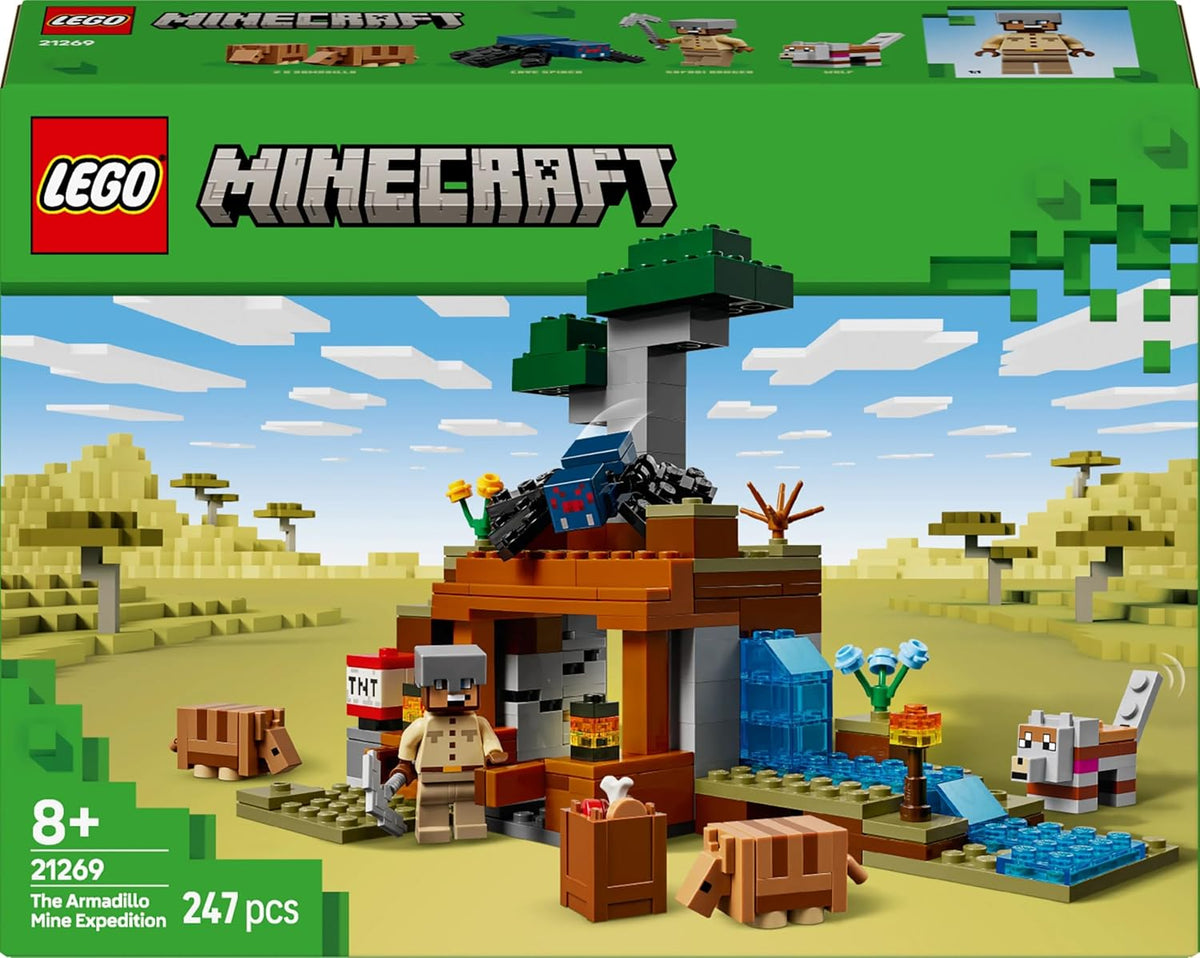 LEGO Minecraft 21269 The Wolf Stronghold Building Set