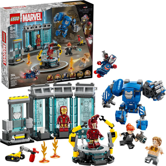 LEGO Marvel Iron Man’s Laboratory: Hall of Armor Building